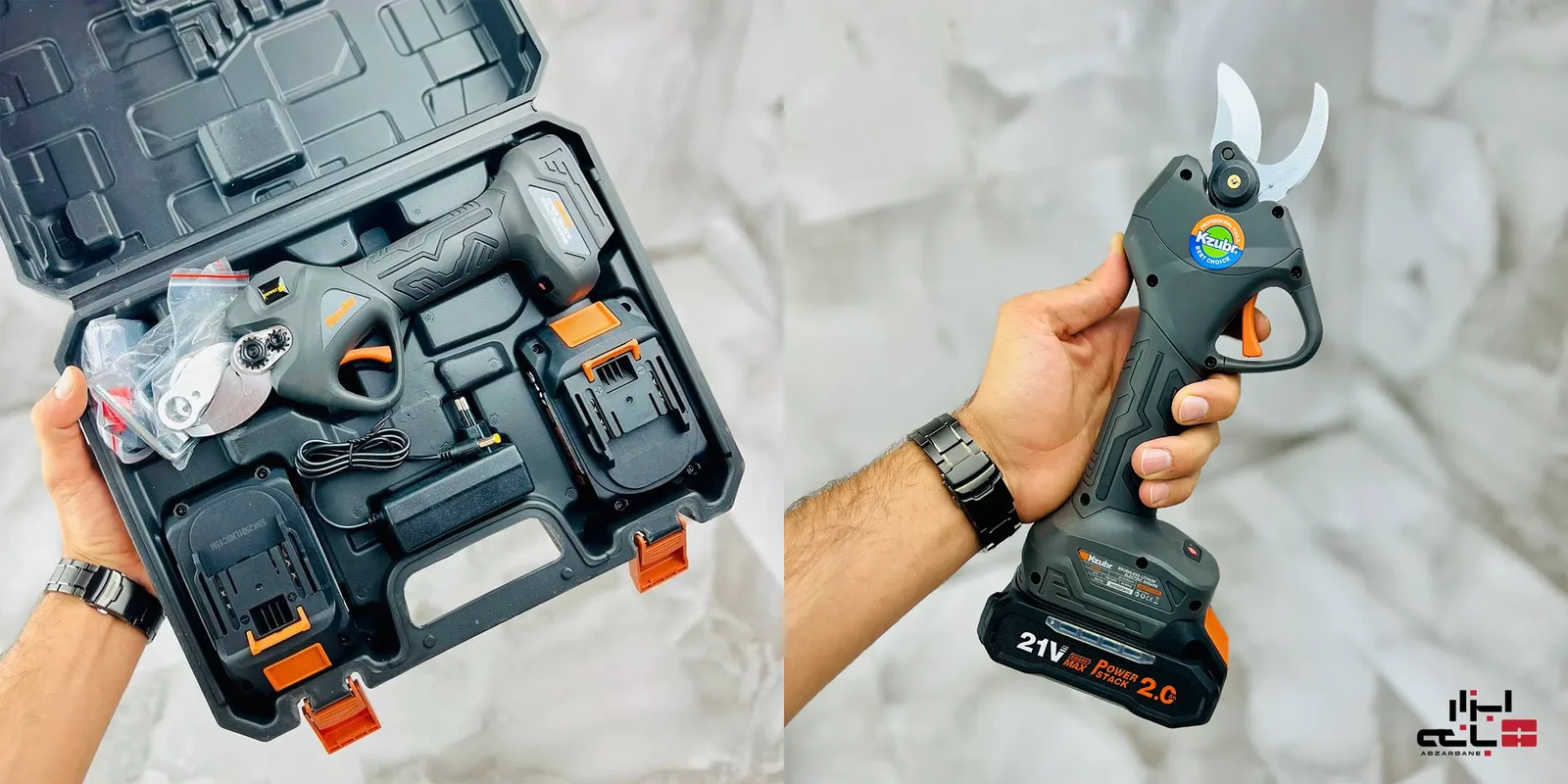 قیچی شارژی زوبر 21V