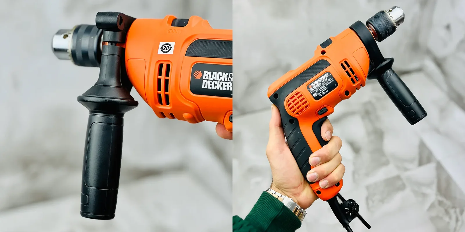 دریل برقی بلک اند دکر مدل KR554RE