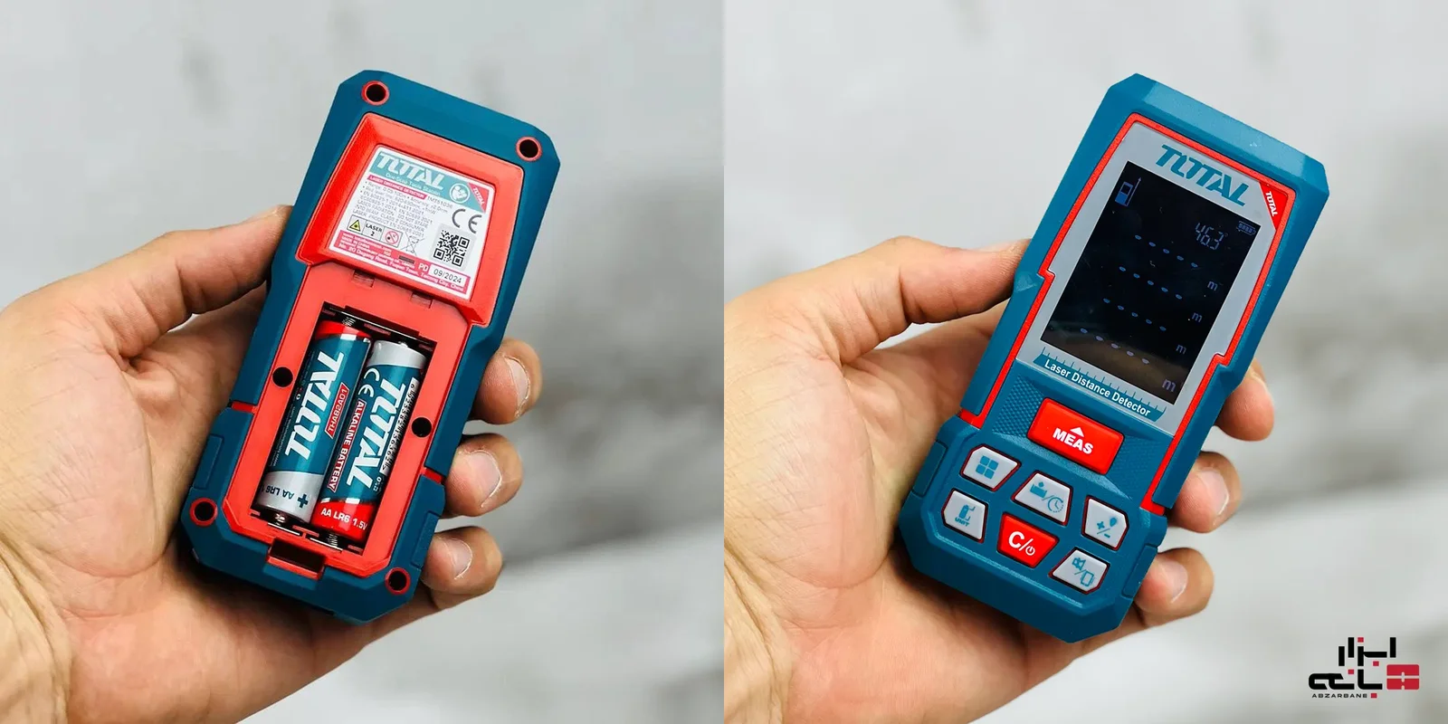 متر لیزری توتال 100 متر مدل TMT51036
