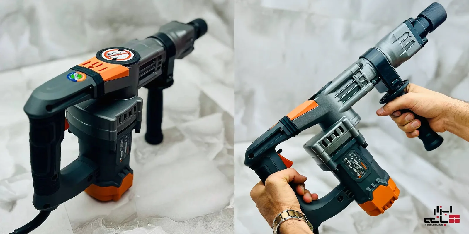 دریل تخریب کن چکش تک کاره زوبر مدل KDH35-1200