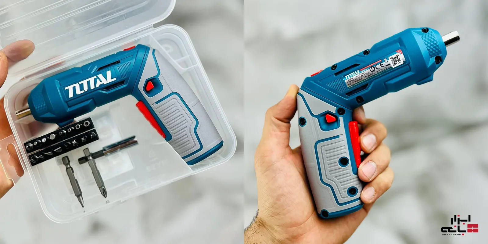 پیچ گوشتی شارژی توتال مدل TSDLI0442