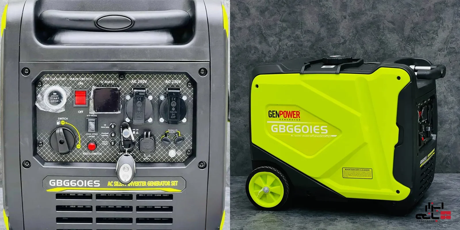 موتور برق اینورتری 6000 وات سایلنت جن پاور مدل GBG60IES