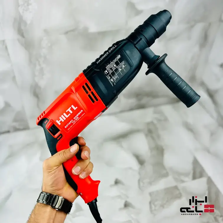 دریل بتن‌ کن چکشی روتاری برقی هلتی 1200 وات TC26