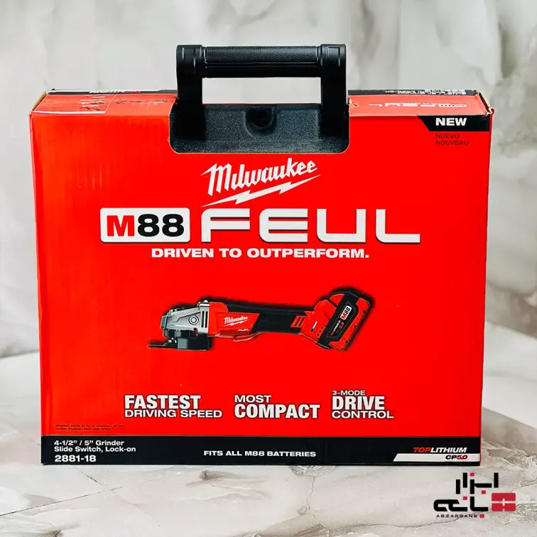 مینی فرز شارژی میلواکی مدل M88 FSAG125XB