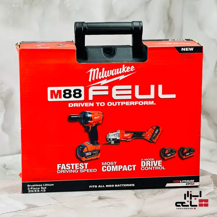 مینی فرز و بکس شارژی میلواکی مدل FSAG125XB