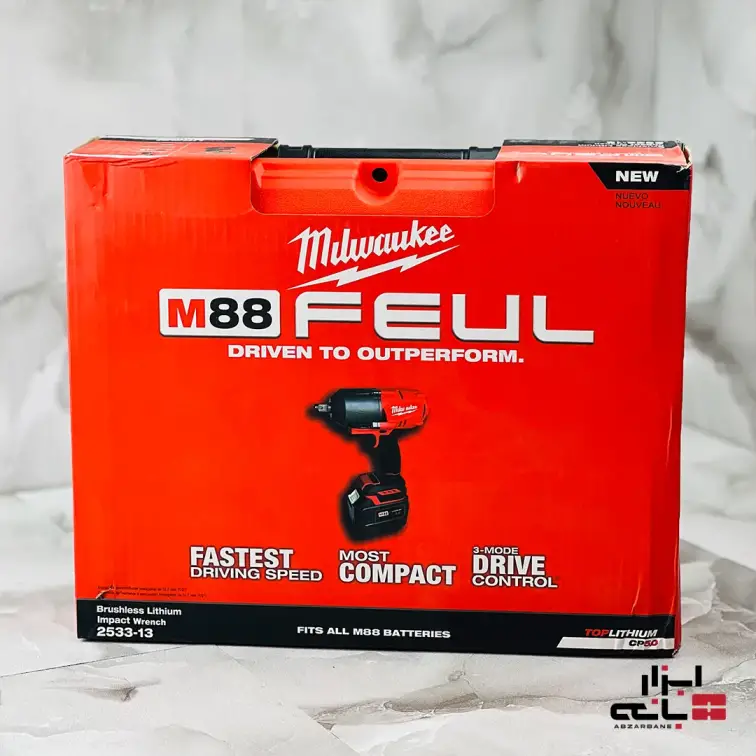 بکس شارژی طرح میلواکی 88 ولت 20 ولت واقعی