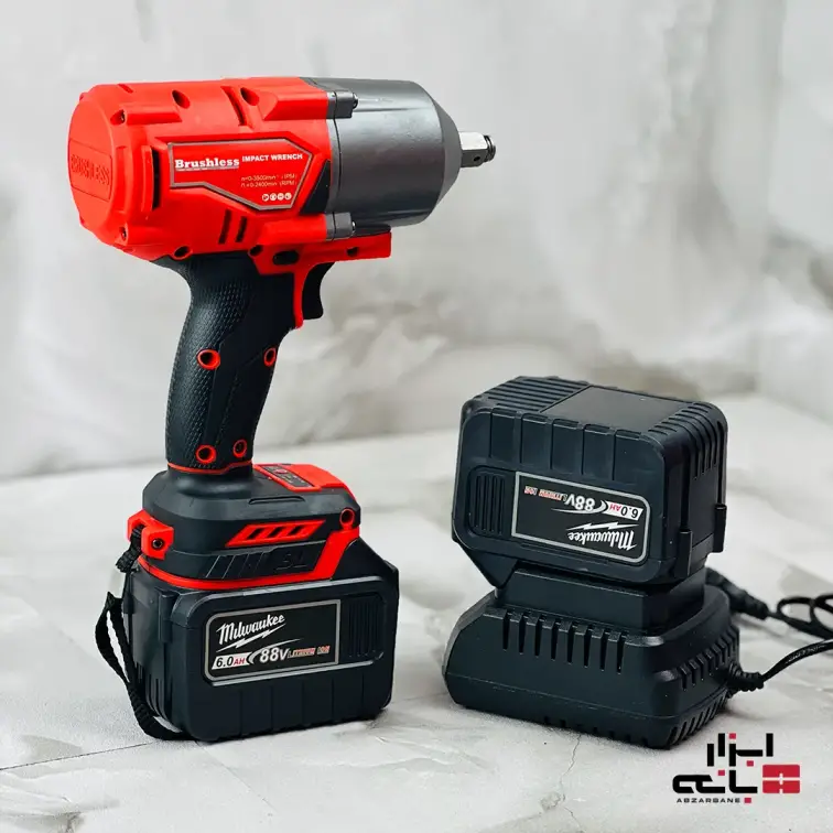 بکس شارژی طرح میلواکی 88 ولت 20 ولت واقعی