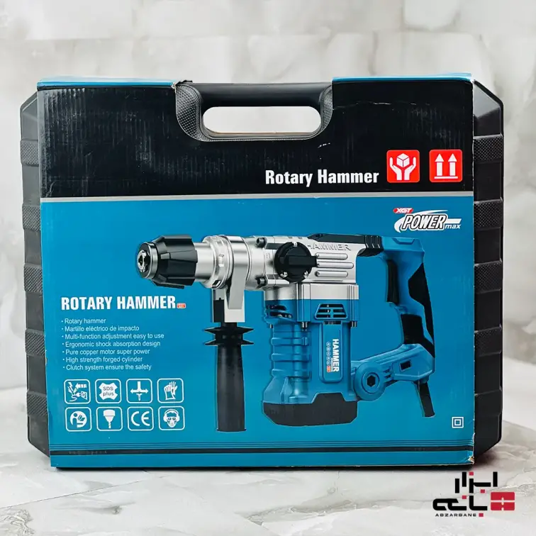 دریل بتن کن 7 کیلو ماکیتا 1680 وات چهار شیار 3016