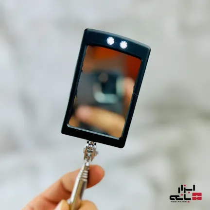 آینه بازرسی چراغدار تلسکوپی قابل انعطاف 360 درجه