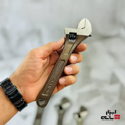 آچار فرانسه در 4 سایز مختلف برند وایزاپ