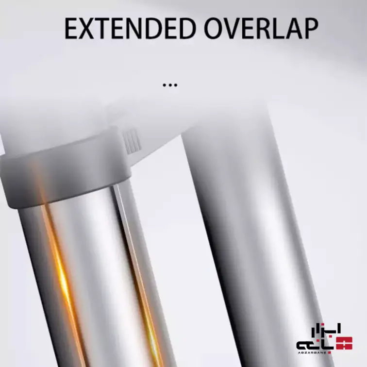 نردبان یک طرفه تلسکوپی آلومنیومی با ارتفاع 2.9 متر