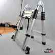 نردبان دو طرفه تلسکوپی با ارتفاع 1.9 متر (3.8 متر در حالت یک طرفه)