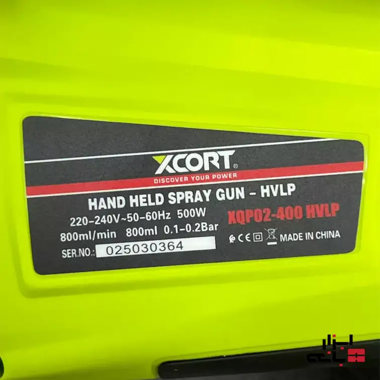 رنگ پاش برقی ایکس کورت مدل XOP02-400