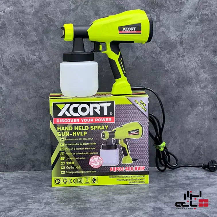 رنگ پاش برقی ایکس کورت مدل XOP02-400