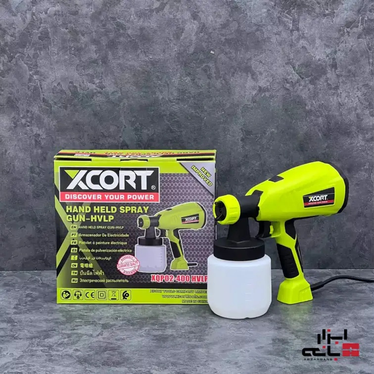 رنگ پاش برقی ایکس کورت مدل XOP02-400