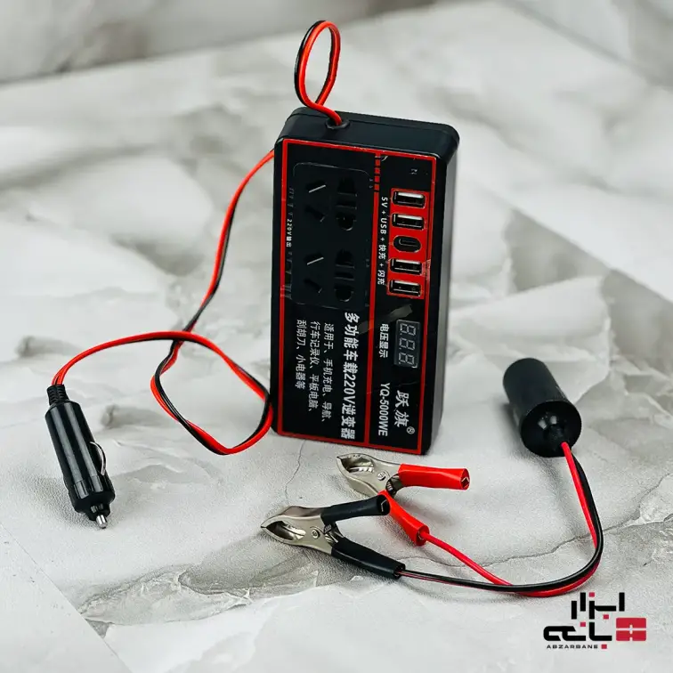 مبدل برق 12 به 220 مدل 500 وات مدل YQ-5000WE