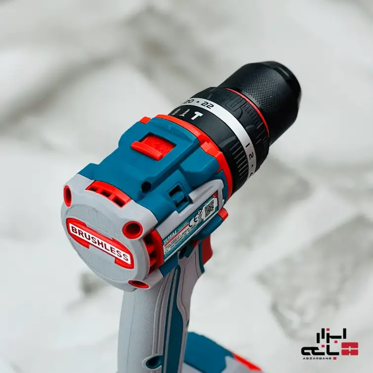 پک دوقلو دریل و سنگ فرز شارژی براشلس توتال مدل TCKLI20273