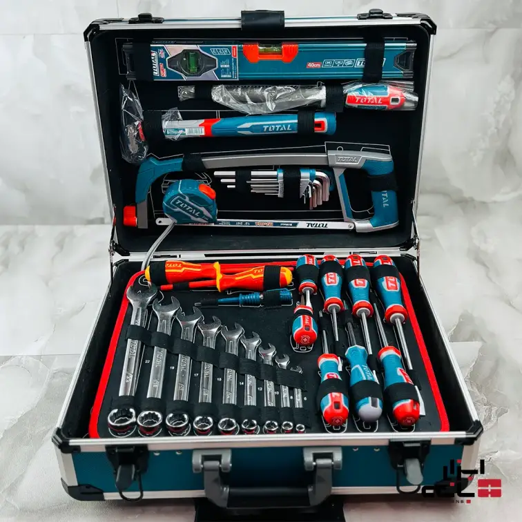 جعبه ابزار 147 پارچه توتال مدل THKTHP21476