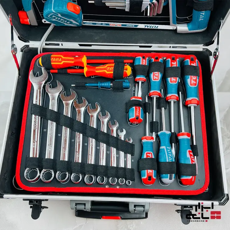 جعبه ابزار 147 پارچه توتال مدل THKTHP21476