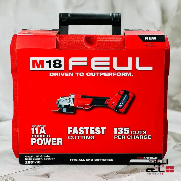 مینی فرز شارژی میلواکی مدل M21 FSAG125XB
