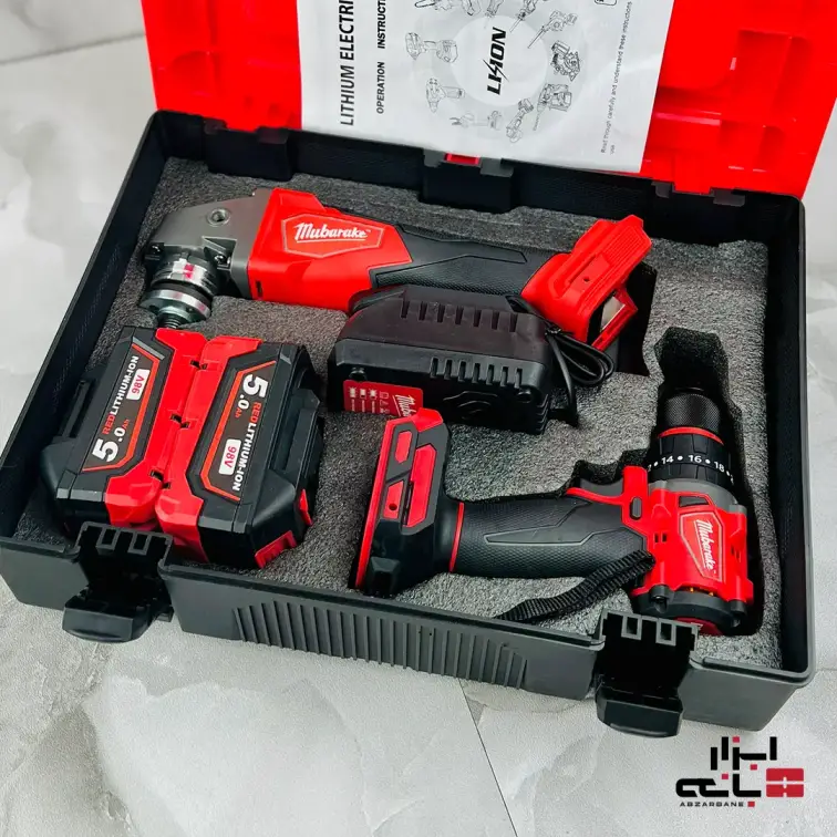 مینی فرز و دریل شارژی میلواکی مدل M88 FSAG125XB