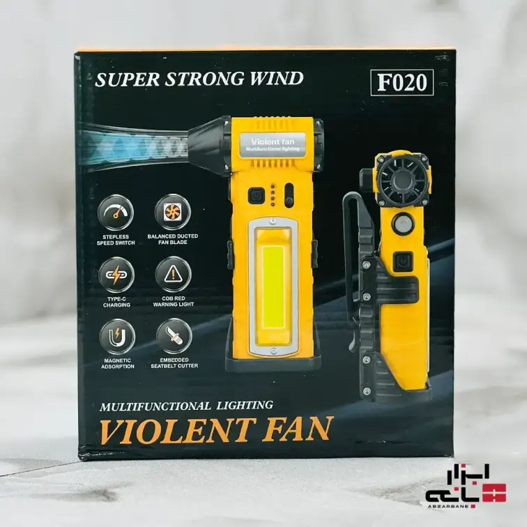 مینی جت فن شارژی مدل F020
