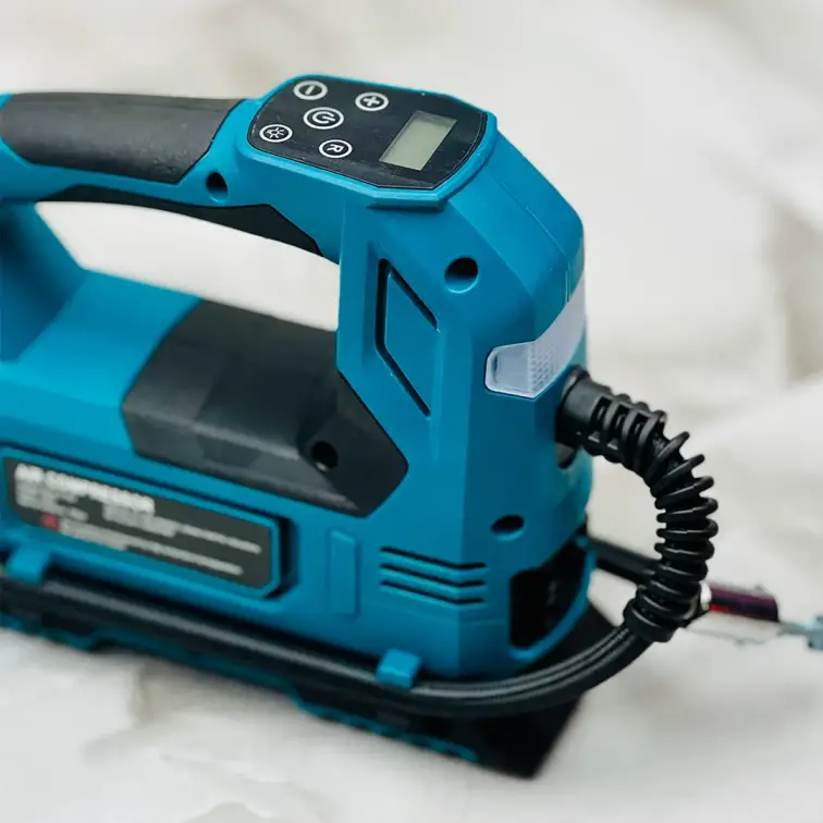 پمپ باد و بکس شارژی برند بیوتی 20 ولت