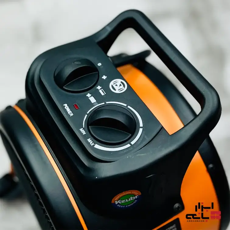 بخاری و پنکه برقی 3000 وات زوبر مدل KEFH-3000