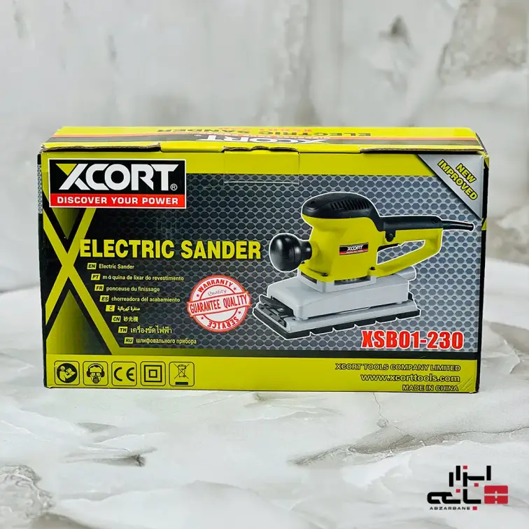 سنباده لرزان مستطیلی بزرگ ایکس کورت مدل XSB01-230