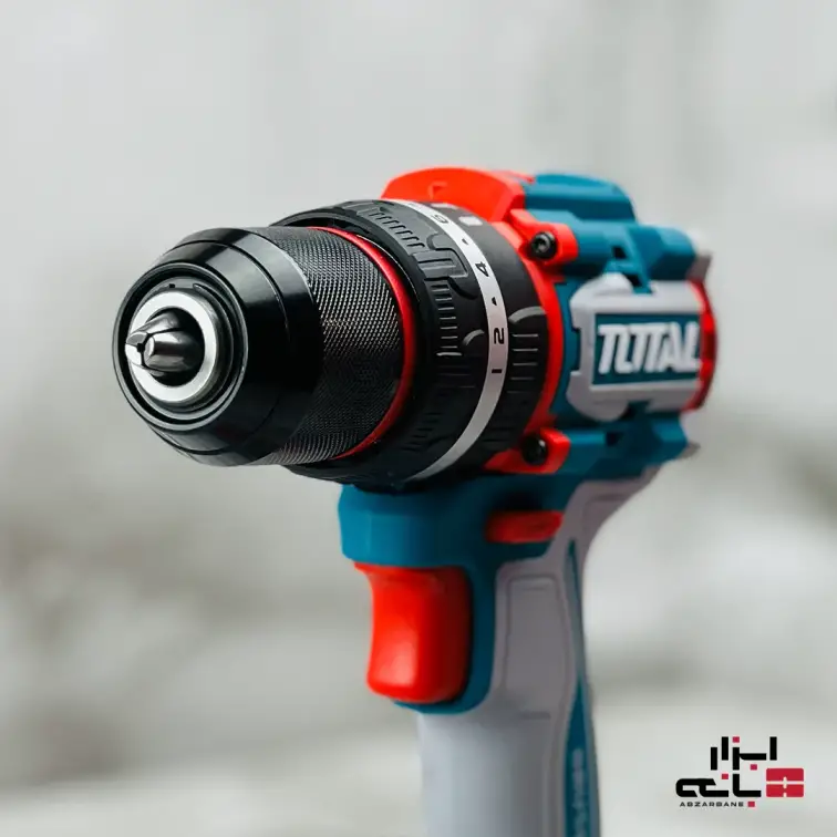 دریل شارژی چکشی 20 ولت توتال P20S مدل TIDLI20668