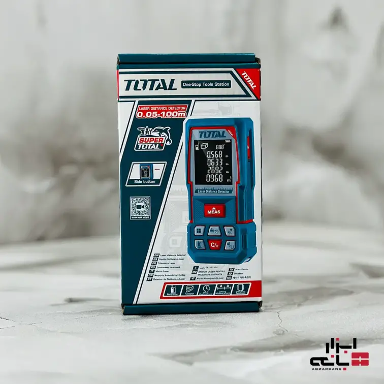 متر لیزری توتال 100 متر مدل TMT51036