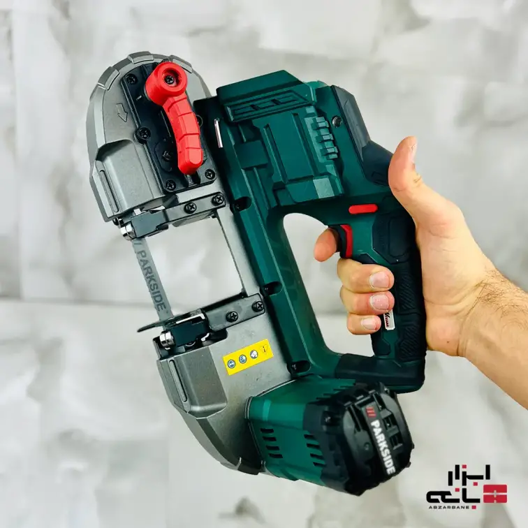 پروفیل بر و اره نواری شارژی پارکساید مدل parkside PMBA 20li B2